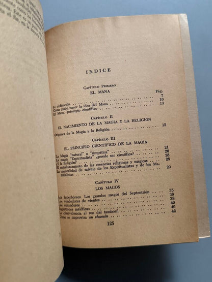 Bases científicas de la magia y la demonología, C. de Vesme - Editorial Osiris, 1977