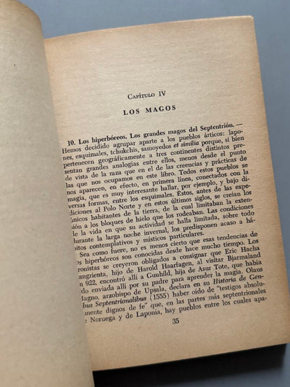 Bases científicas de la magia y la demonología, C. de Vesme - Editorial Osiris, 1977