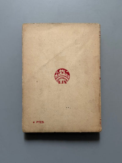 Els enigmes de la psicometria, Ernesto Bozzano - Editorial Lux, ca. 1930