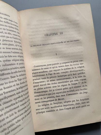 La magie chez les chaldéens et les origines accadiennes, François Lenormant - Paris, 1874
