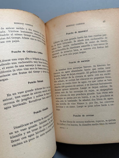Bebidas caseras, Doctora Fanny - Sociedad General de Publicaciones, 1930