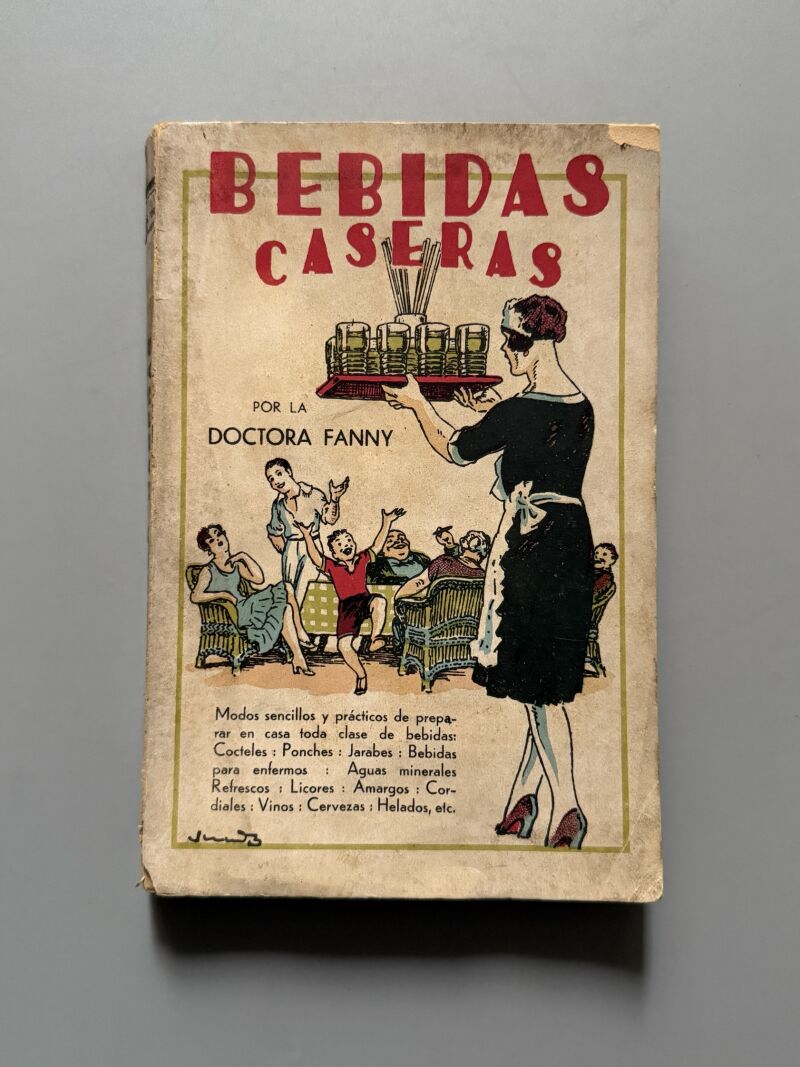 Bebidas caseras, Doctora Fanny - Sociedad General de Publicaciones, 1930