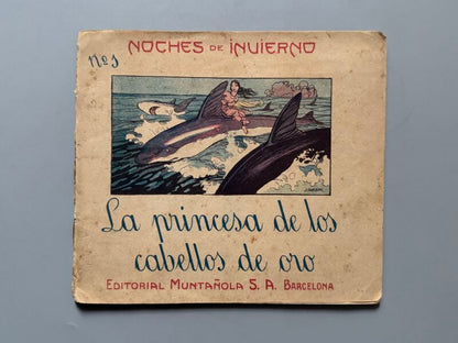La princesa de los cabellos de oro, Josep Carner - Editorial Muntañola, 1920