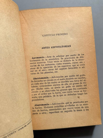 Enciclopedia de ciencias ocultas, Sebastián Ortíz Madariaga - Publicaciones Mundial, 1936