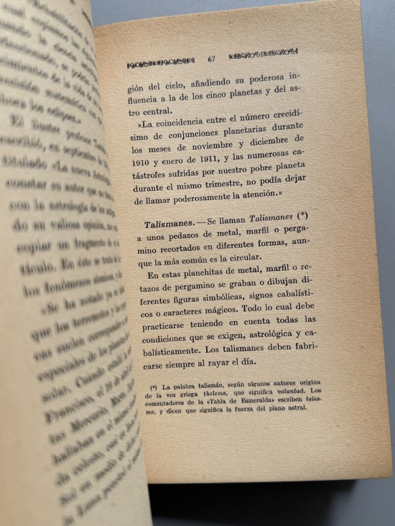 La ciencia del amor, H. Ridley. Magia relacionada con el amor - Casa Editorial Pons, ca. 1930