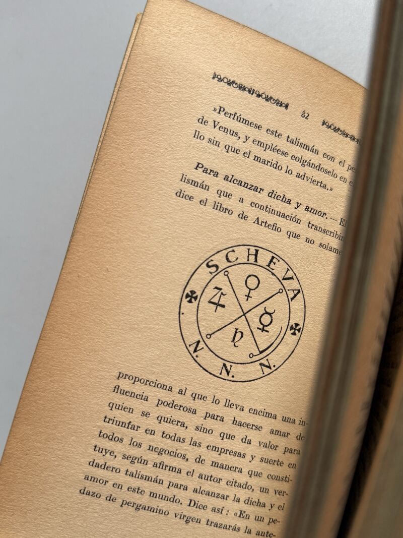 La ciencia del amor, H. Ridley. Magia relacionada con el amor - Casa Editorial Pons, ca. 1930