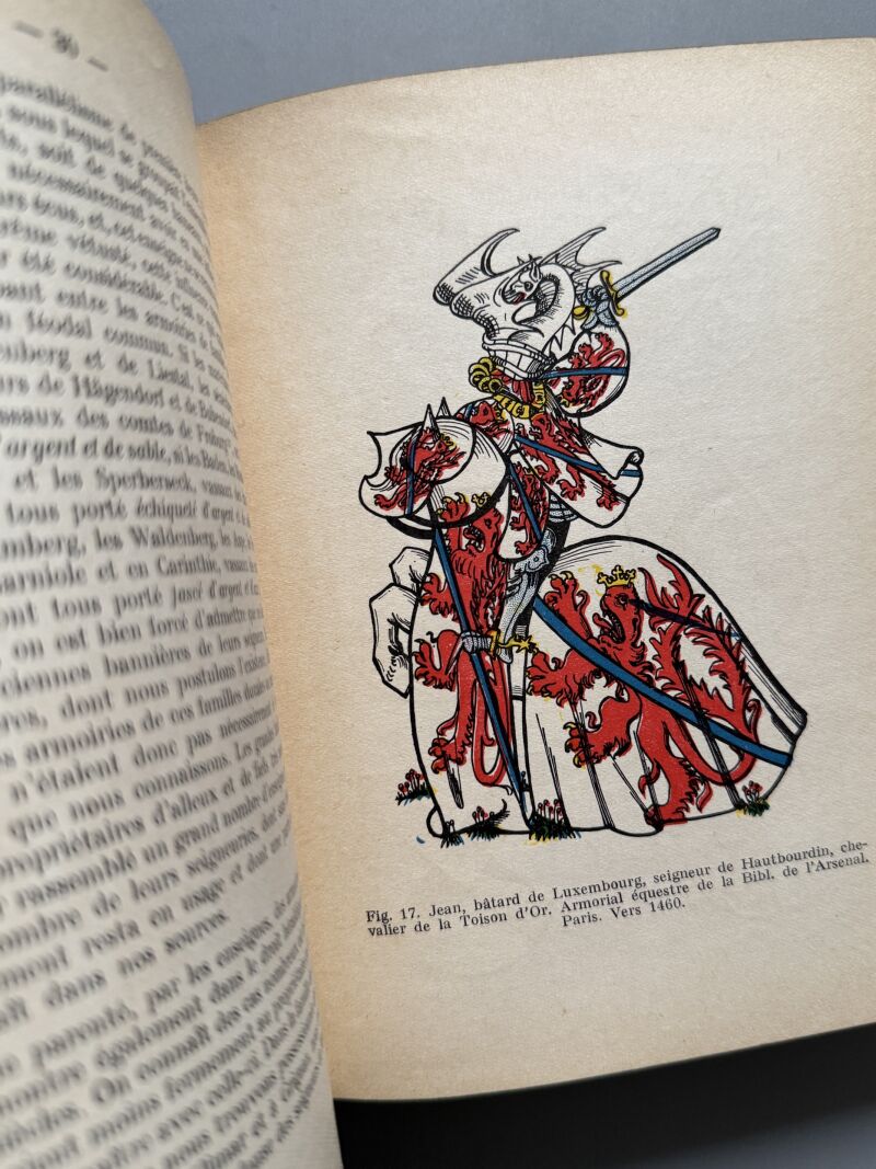 Manuel du Blason, D. L. Galbreath. Heráldica - Editions Spes, 1942