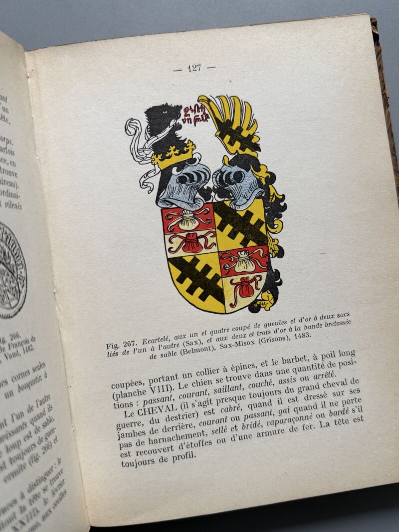Manuel du Blason, D. L. Galbreath. Heráldica - Editions Spes, 1942