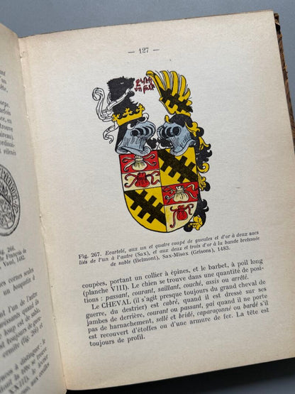 Manuel du Blason, D. L. Galbreath. Heráldica - Editions Spes, 1942