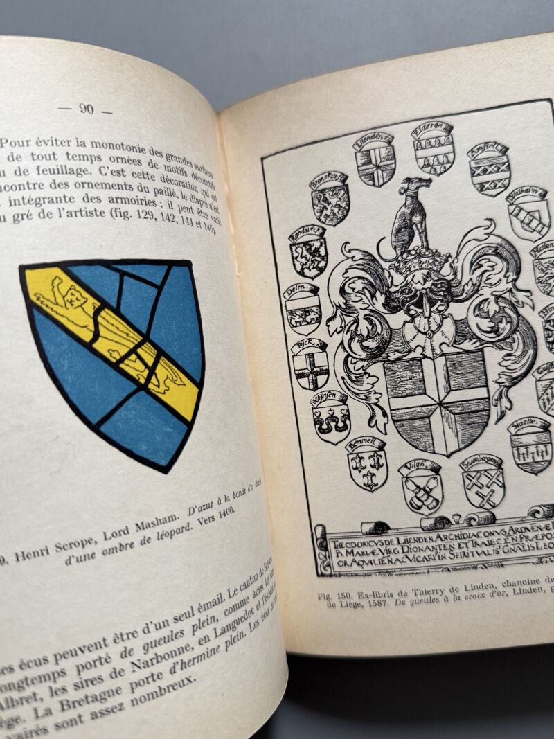 Manuel du Blason, D. L. Galbreath. Heráldica - Editions Spes, 1942