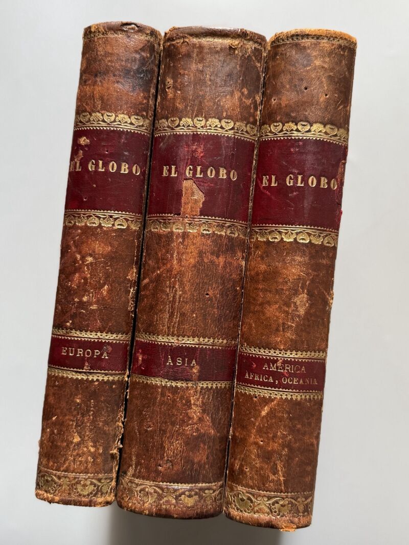 El globo. Costumbres, usos y trajes de todas la naciones - Imprenta Hispana, 1846-1848
