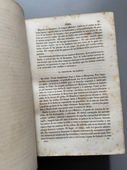 El globo. Costumbres, usos y trajes de todas la naciones - Imprenta Hispana, 1846-1848