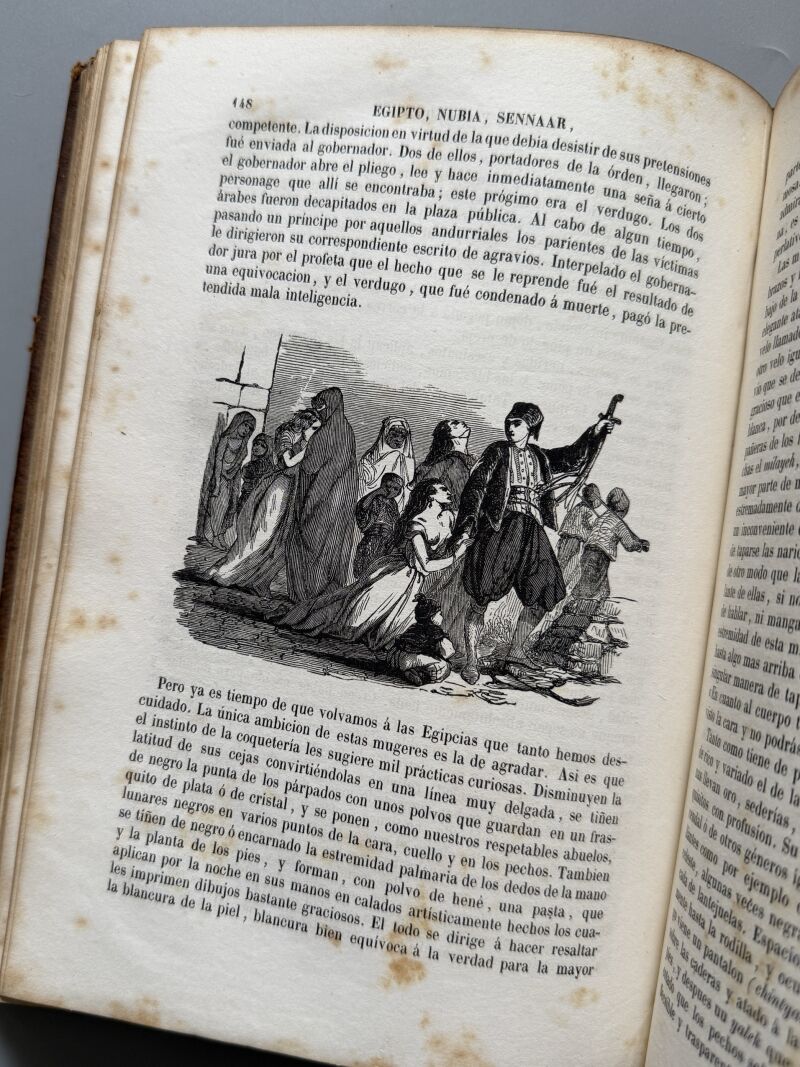 El globo. Costumbres, usos y trajes de todas la naciones - Imprenta Hispana, 1846-1848
