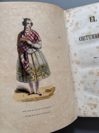 El globo. Costumbres, usos y trajes de todas la naciones - Imprenta Hispana, 1846-1848