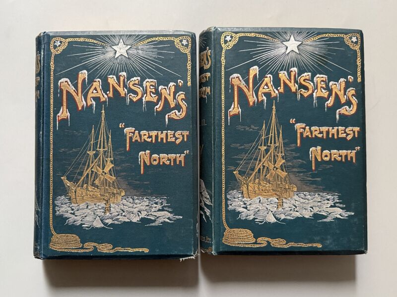 Farthest north, Fridtjof Nansen - George Newnes, 1898