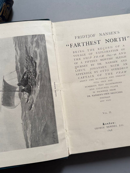 Farthest north, Fridtjof Nansen - George Newnes, 1898