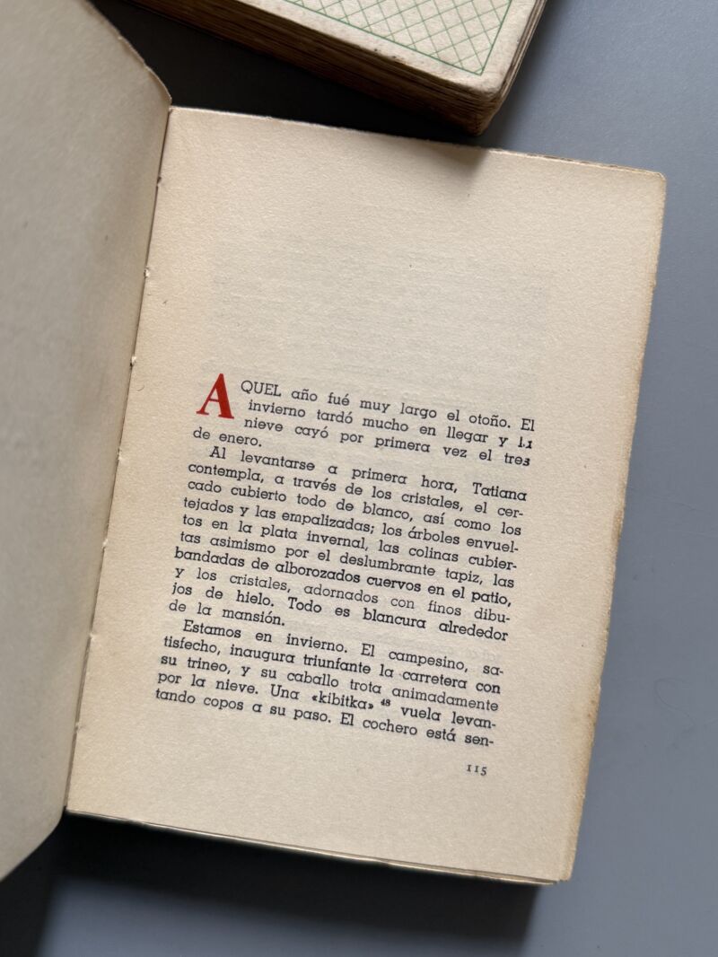 Boris Godunoz, el zar saltán y Eugenio Onieguin, Puchkin - Ediciones del Zodíaco, 1942