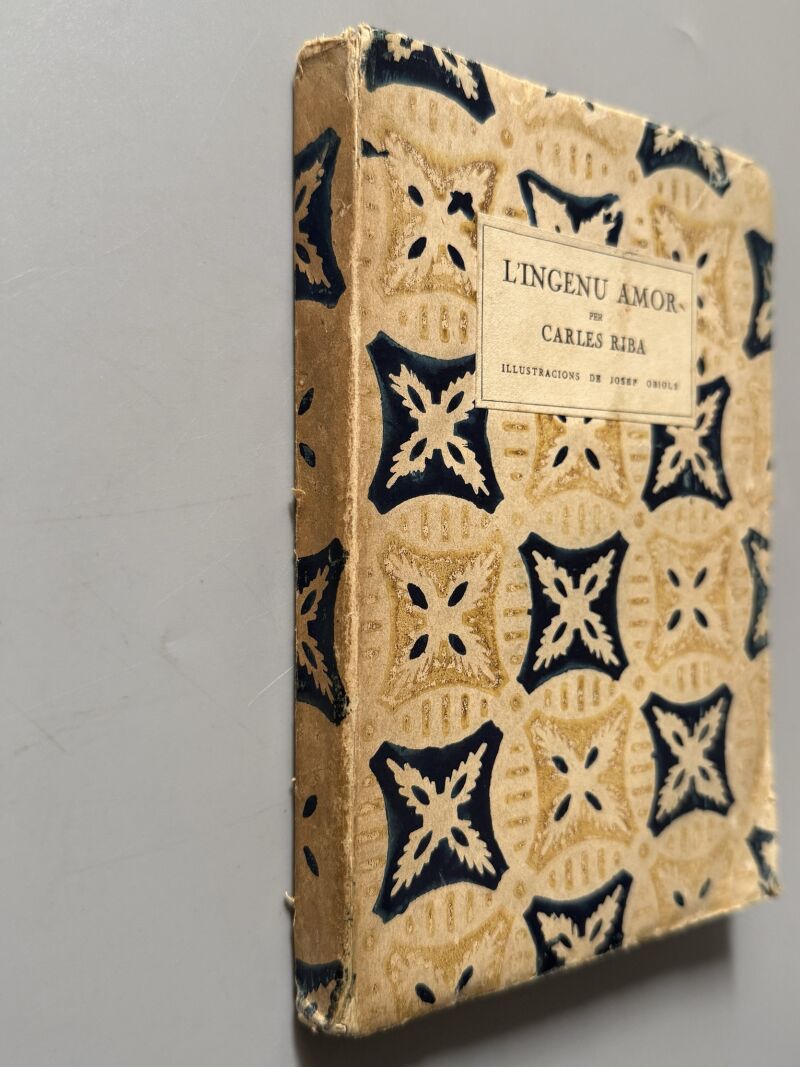 L'ingenu amor, Carles Riba (1ª edición) - Editorial Catalana, 1924