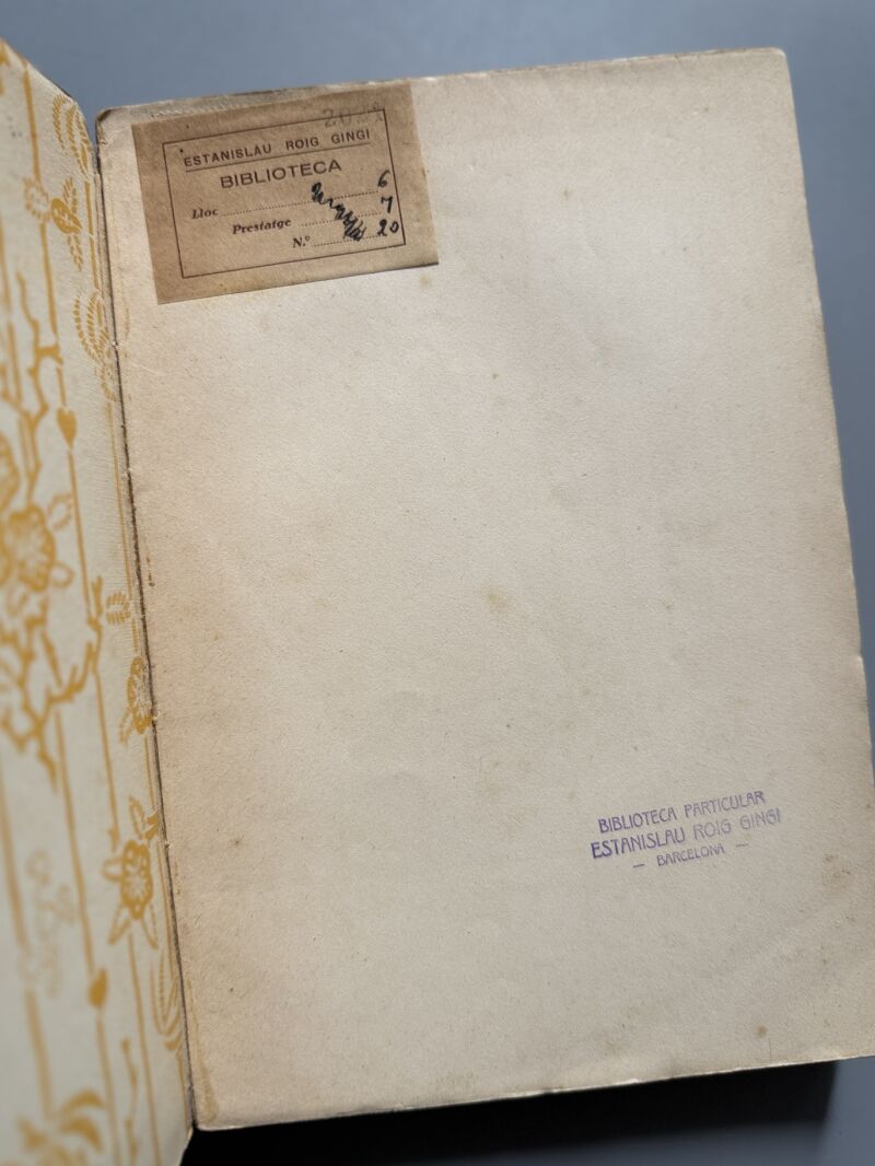 Llibre d'or de l'amor, Joan B. Rodés y Apòl de Montparnàs - Barcelona, 1924