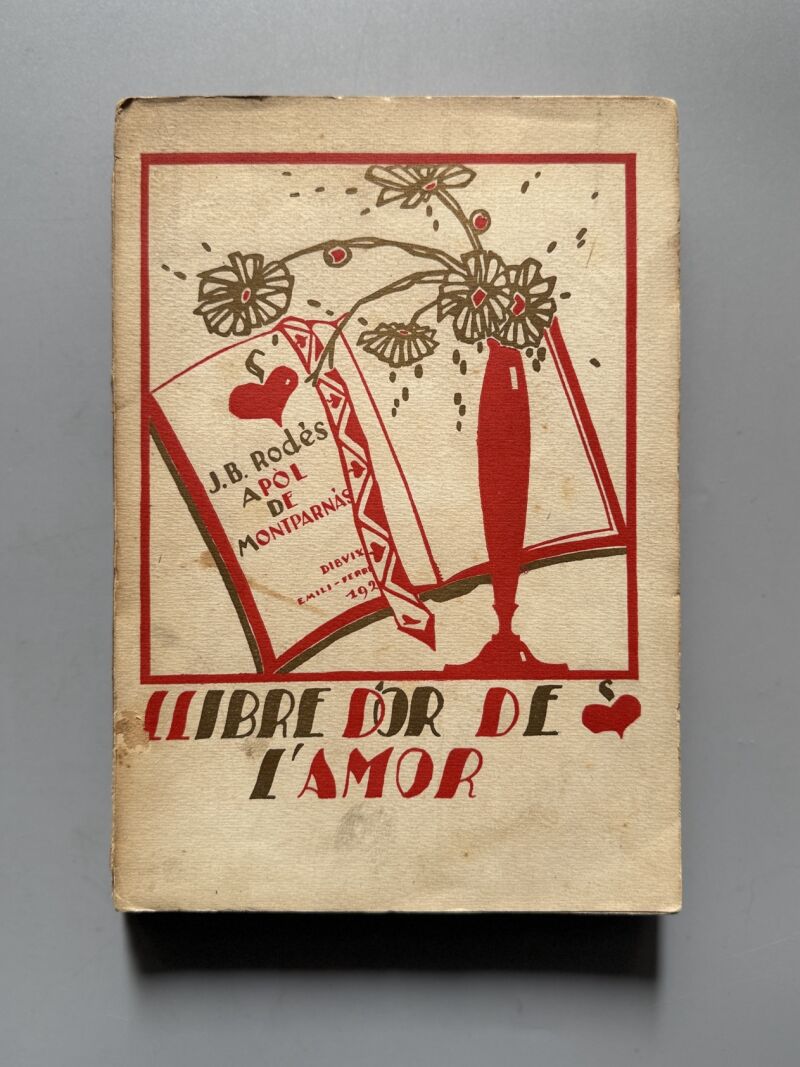 Llibre d'or de l'amor, Joan B. Rodés y Apòl de Montparnàs - Barcelona, 1924