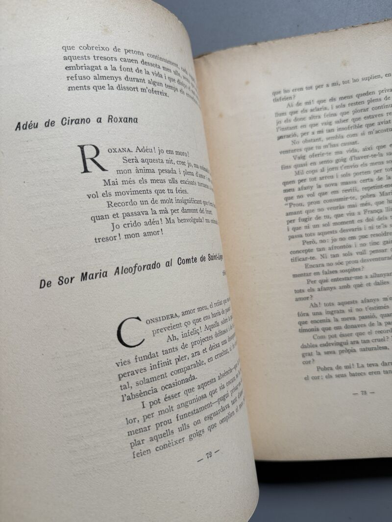 Llibre d'or de l'amor, Joan B. Rodés y Apòl de Montparnàs - Barcelona, 1924