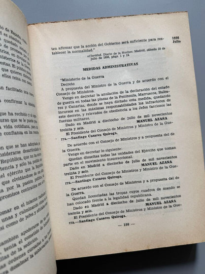 Els siglo XX. La Guerra (1936-1939), Fernando Diaz-Plaza - Ediciones Faro, 1963