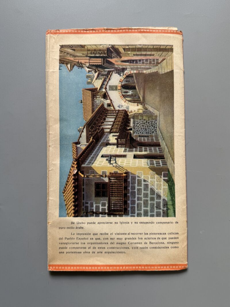 Recuerdo de la Exposición Internacional Barcelona - Rieusset, 1929