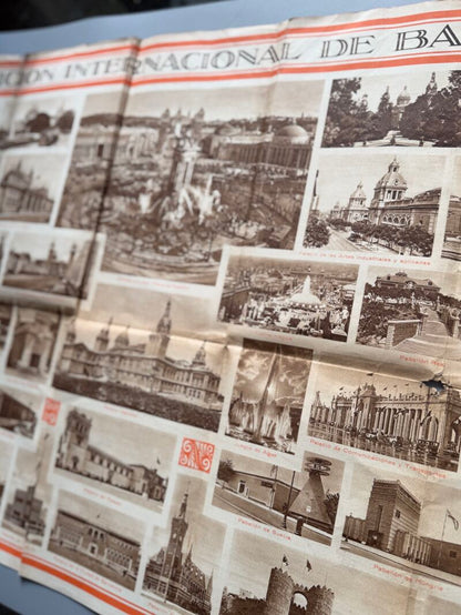 Recuerdo de la Exposición Internacional Barcelona - Rieusset, 1929