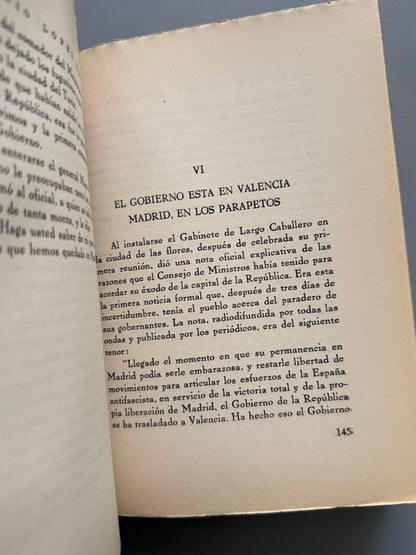 Defensa de Madrid. Relato histórico, Antonio López - Editorial A. P. Márquez, 1945