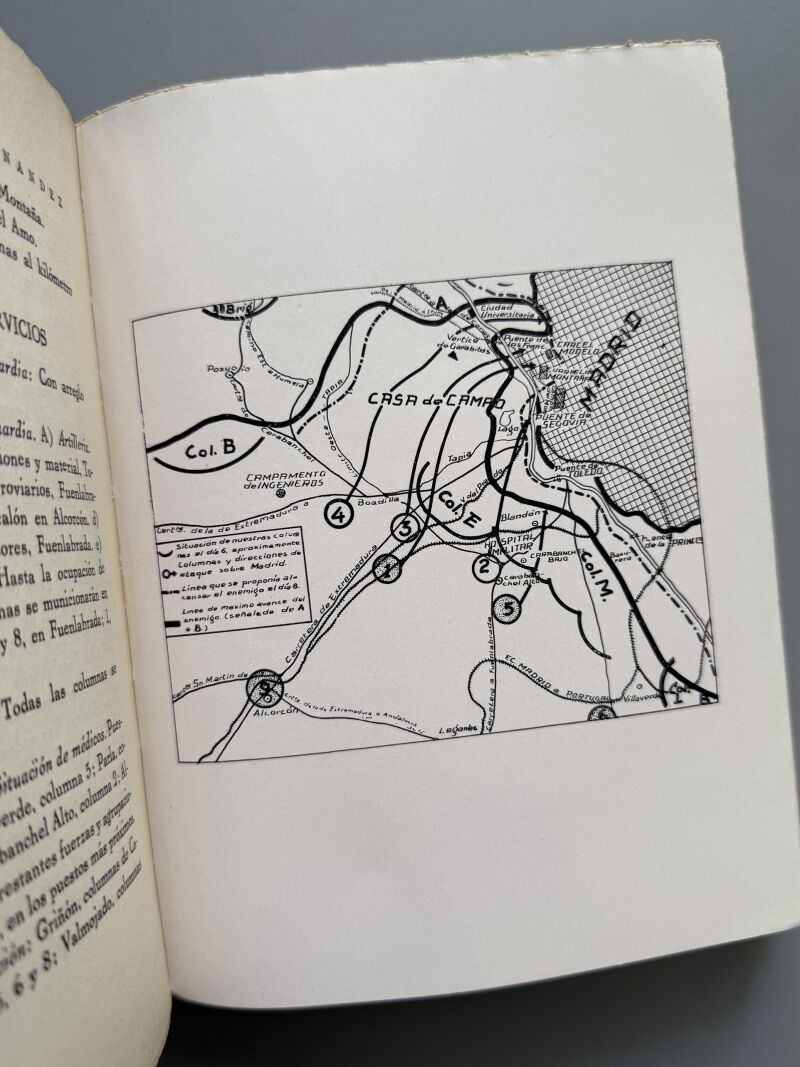 Defensa de Madrid. Relato histórico, Antonio López - Editorial A. P. Márquez, 1945