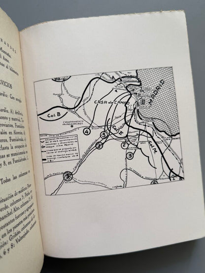 Defensa de Madrid. Relato histórico, Antonio López - Editorial A. P. Márquez, 1945