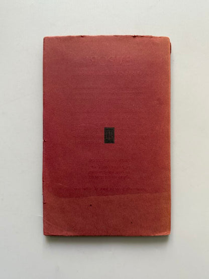 Poètica d'Aristòtil, Traducción de P. Ignasi Casanovas (firmado) - Establiment Gràfich Thomas, 1907