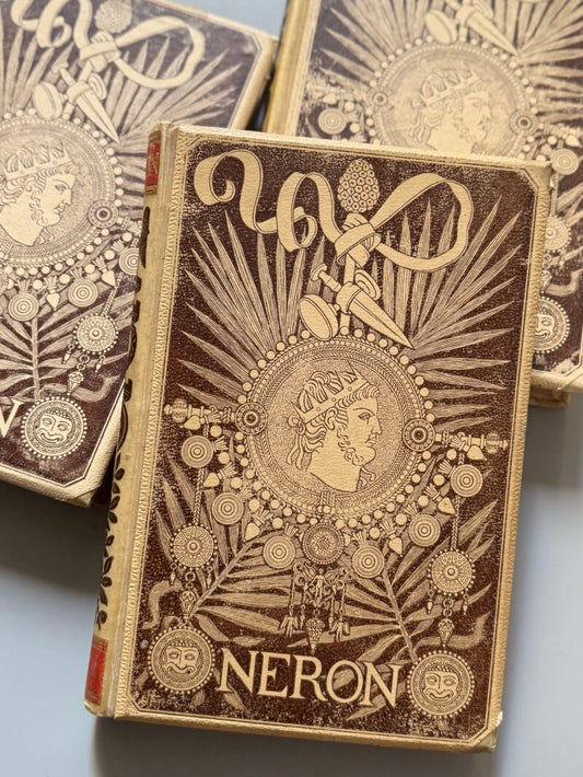 Nerón. Estudio histórico, Emilio Castelar - Montaner y Simón, 1891-1893
