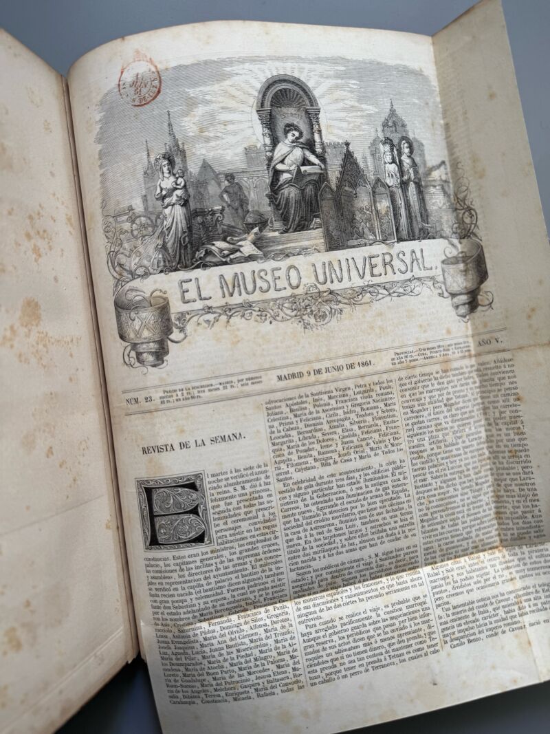 El arte latino-bizantino en España y las coronas visigodas de Guarraza, J. Amador de los Ríos - 1861
