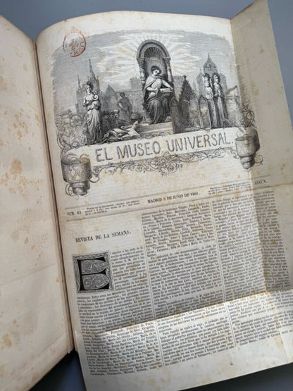 El arte latino-bizantino en España y las coronas visigodas de Guarraza, J. Amador de los Ríos - 1861