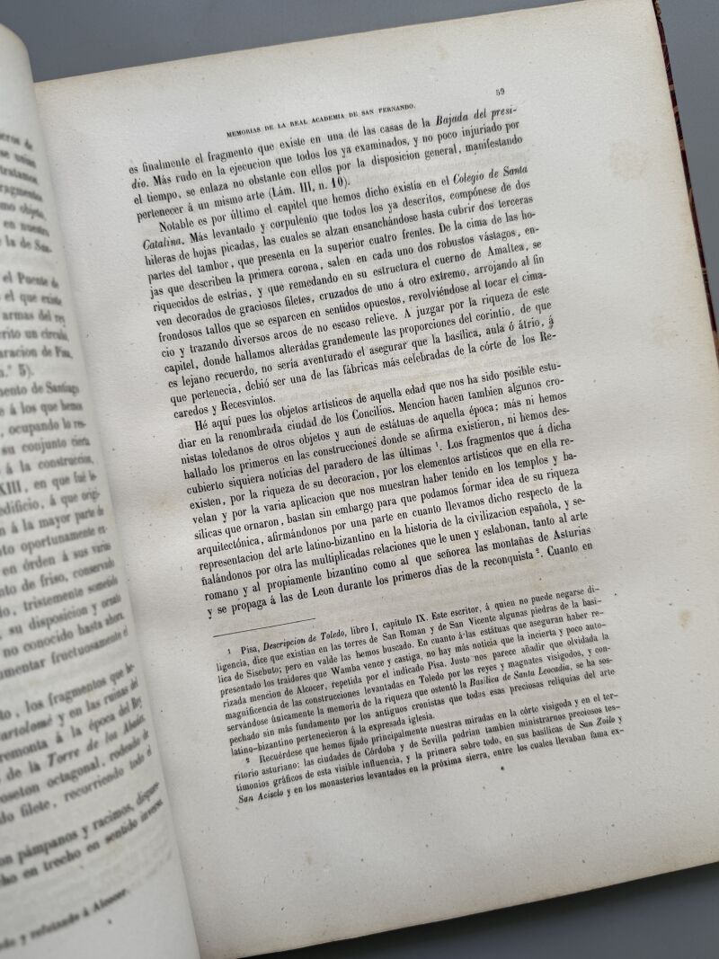 El arte latino-bizantino en España y las coronas visigodas de Guarraza, J. Amador de los Ríos - 1861