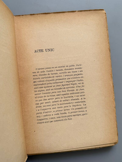 Els Jocs Florals de Canprosa, Santiago Rusiñol - Tipografia L'Avenç, 1902