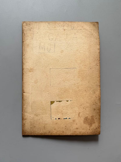 La gata moixa, Rosa Mirallets y Piu - Estampa de D. Manuel Sauri, 1865