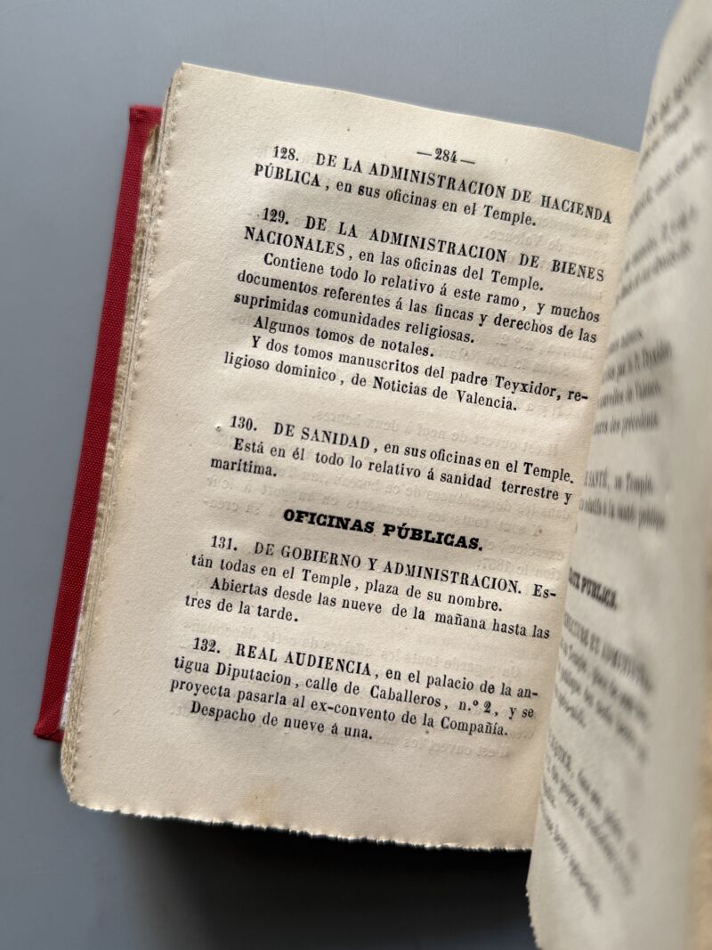 Guia del viajero en Valencia, José M. Settier - Imprenta Salvador Martinez, 1866