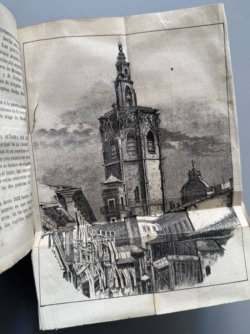 Guia del viajero en Valencia, José M. Settier - Imprenta Salvador Martinez, 1866