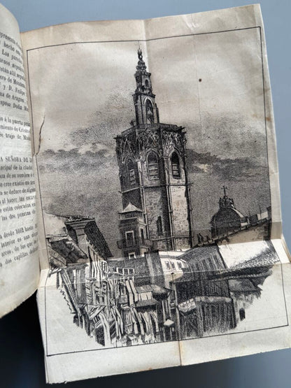 Guia del viajero en Valencia, José M. Settier - Imprenta Salvador Martinez, 1866