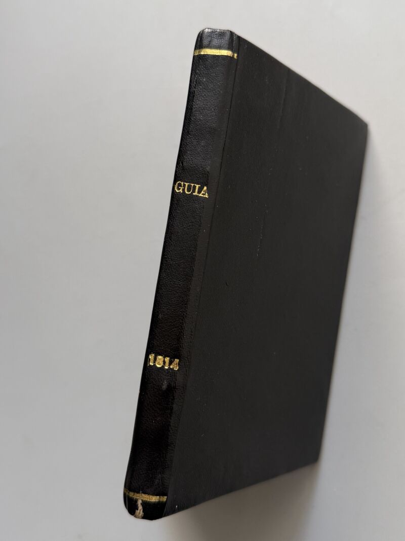 Almanaque peruano y guia de forasteros para el año 1814, Francisco Romero - Lima, 1814