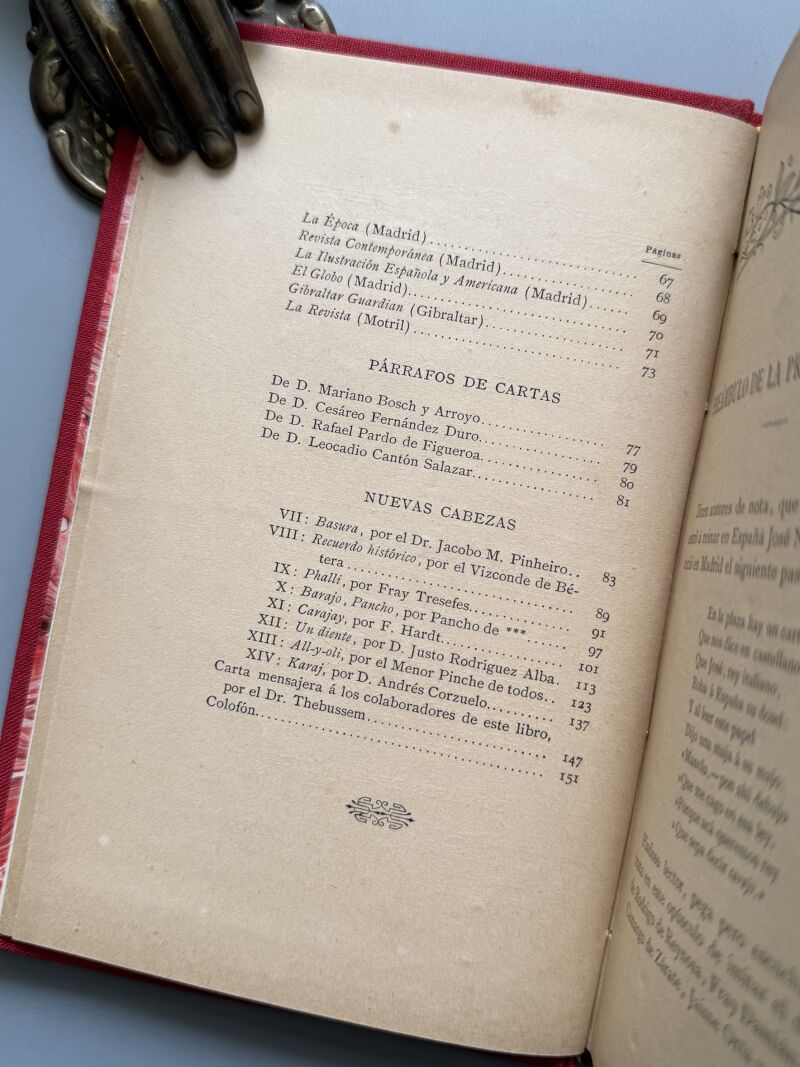 Segunda ristra de ajos, Doctor Thebussem - D. Ricardo Fé, 1886