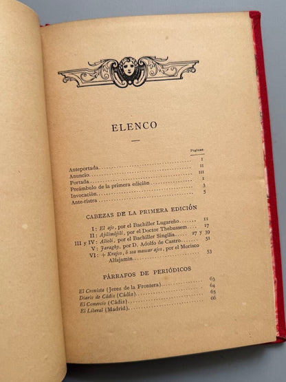 Segunda ristra de ajos, Doctor Thebussem - D. Ricardo Fé, 1886