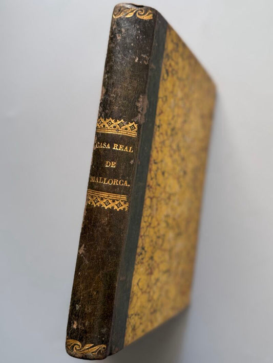 Historia de la Casa Real de Mallorca, Joaquín María Bover. Monedas - Palma, 1855