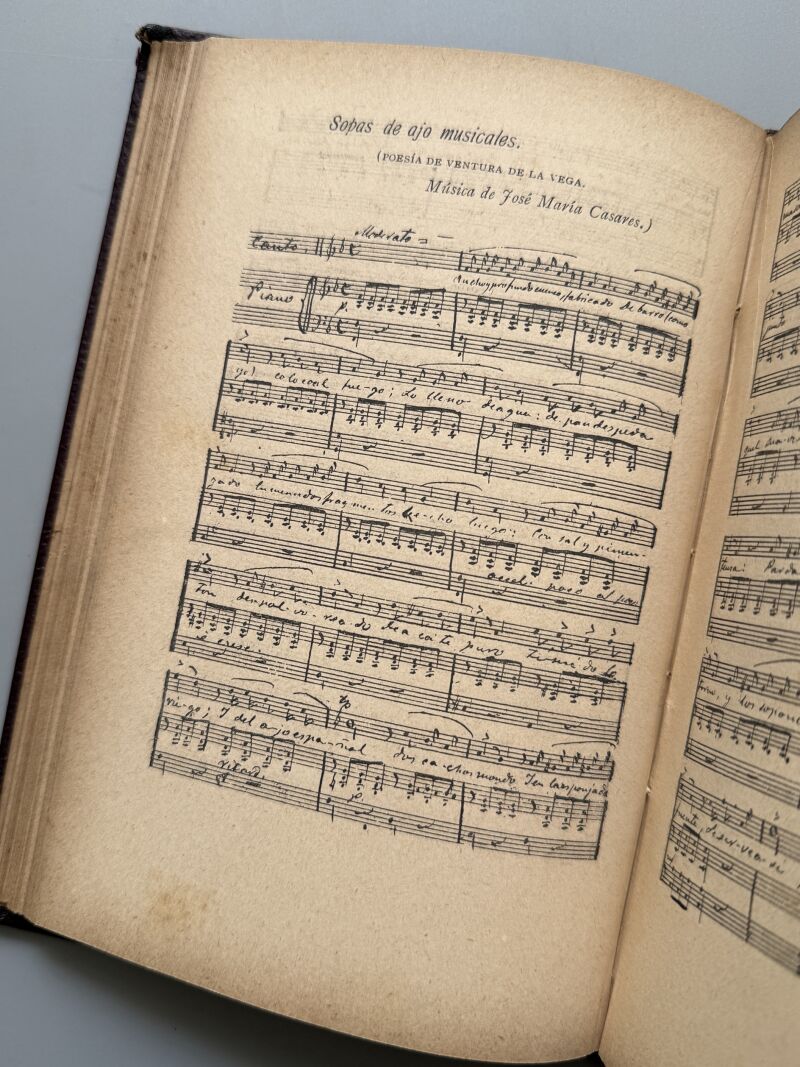 Almanaque de Conferencias Culinarias de Ángel Muro 1892, Ángel Muro - Librería de Fernando Fé, 1891