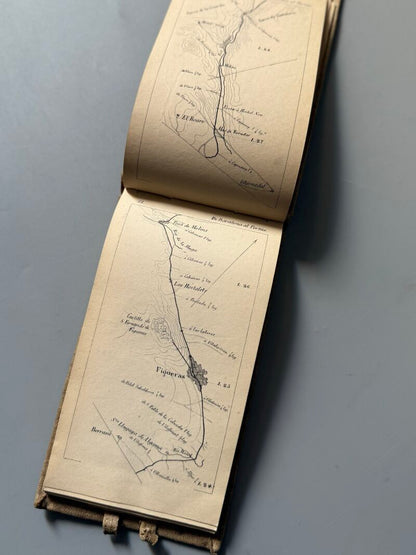 Itinerario Sancha-Rozas. Cataluña, Sandalio Sancha y Joaquín P. de Rozas - Zaragozano Editor, 1860
