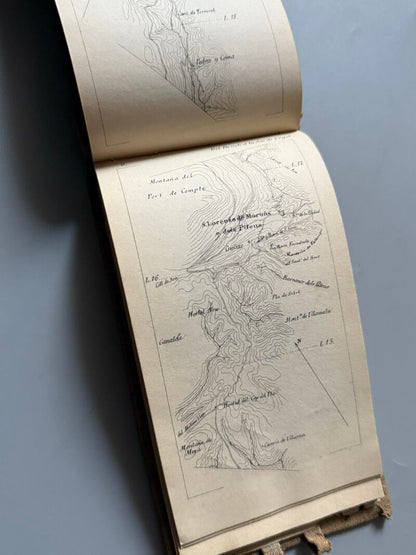 Itinerario Sancha-Rozas. Cataluña, Sandalio Sancha y Joaquín P. de Rozas - Zaragozano Editor, 1860