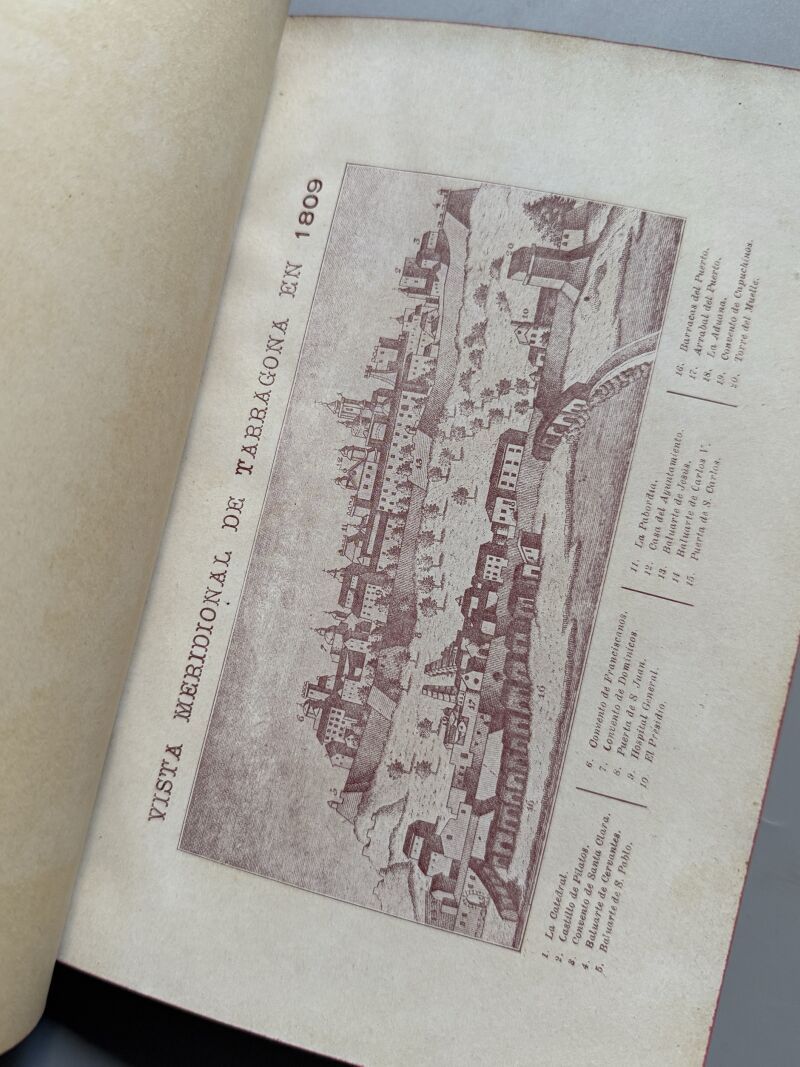 Historia del sitio, defensa, asalto y evacuación de Tarragona. Guerra de Independencia - 1911