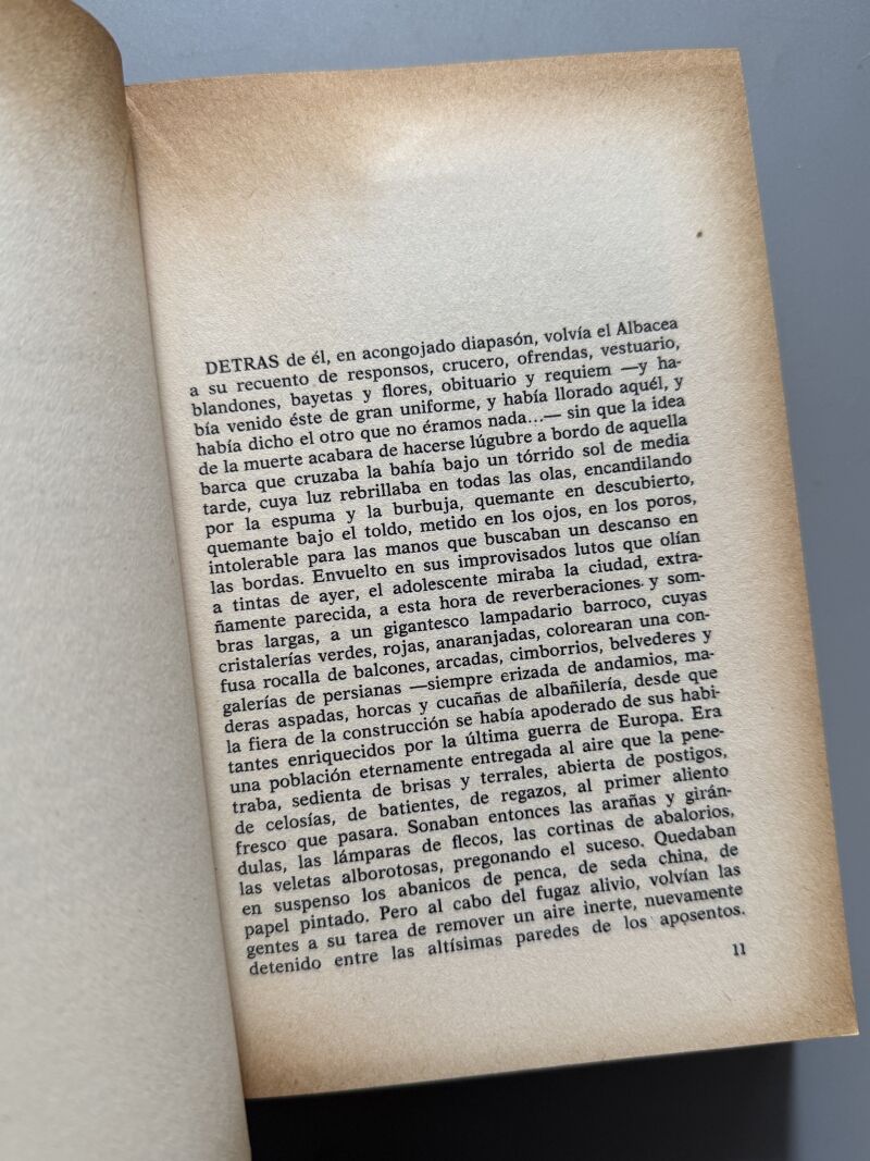 El siglo de las luces, Alejo Carpentier (1ª edición española) - Seix Barral, 1965